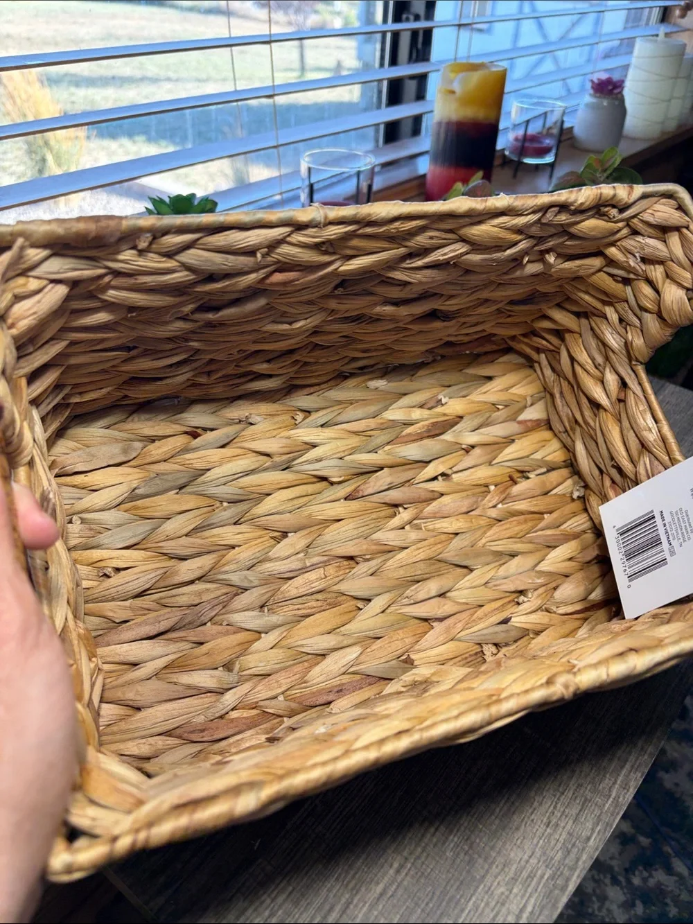 🌻5 for $30🌻 Woven Natural Seagrass Storage Basket